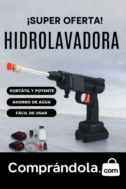 🚿 Hidrolavadora Portátil con 2 Baterías 98v 🔋