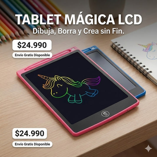 🌟 Tablet Mágica de Dibujo LCD para Niños – 22.5 cm x 14.5 cm